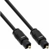 Kábel Toslink audio optický SPDIF prepojovací M/M 15m, ø4.0mm, čierny
