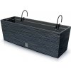 NABBI DFC600W plastový balkónový kvetináč 58 cm antracit