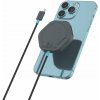 CANYON bezdrátová magnetická nabíjecka HEXAGON 110, 15W, Qi2 Dark Grey