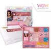 KIDS LICENSING Súprava na výrobu náramkov + 5 kovových príveskov WOW WOW00005