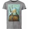 The Witcher Tee van Gogh Farba: Šedá, Veľkosť: S, Strih: Pánsky