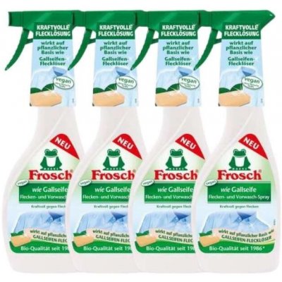Frosch sprej na škvrny a predúpravu (4x500 ml) Frosch