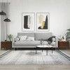 vidaXL Konferenčné stolíky 2 ks hnedý dub 50x50x40 cm kompozitné drevo 829443