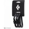 Black Diamond Hotforge Screwgate 3 Pack set karabín, čierna