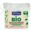 Septona 100% bio rozložiteľné bavlnené vatové tyčinky náhradná náplň 100 ks