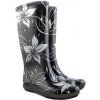 Demar Dámske gumáky HAWAI LADY EXCLUSIVE 0077 biely kvet 39 0077EC_39
