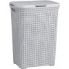 Kôš na špinavú bielizeň RATTAN 60 l svetlo sivá 00707-099
