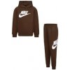 Nike kids club fleece set 0196327391485 hnedá