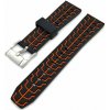 Deveroux Silikonový řemínek JD051 - Oranžový - 22mm DEV0184