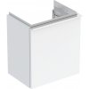 GEBERIT KÚPEĽNE Skrinka pod malé umývadlo iCon, 37cm, 41.5cm, 27.9cm,biele