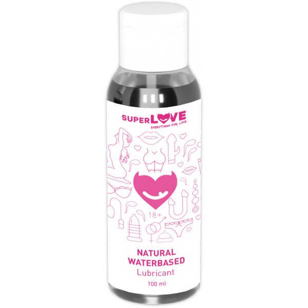 Lubrigačný gél SuperLove Natural Waterbased Lubricant 100 ml