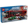 LEGO 60445 Kamión F1® s autami RB20 a AMR24 F1®