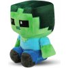Plush Plyšová hračka Minecraft Zombie Steve Pixel 20cm