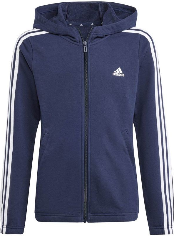 adidas Essentials 3-Stripes Full-Zip Hoodie Jr IB1667