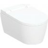 Geberit AquaClean - Elektronický bidet Sela s keramikou, závesný, TurboFlush, SoftClosing, KeraTect, biela 146.220.11.1