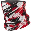 nákrčník BLURRED NECK TUBE ALPINESTARS čierna biela červená