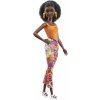 MATTEL Barbie modelka květinové retro