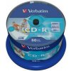 VERBATIM CD-R(50-Pack)Spindle/Inkjet Printable/52x/700MB / Non ID Branded