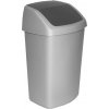Curver SWING BIN 25L Odpadkový kôš 34,6 x 27,8 x 51,1 cm sivý 03986-373