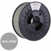 C-TECH Tisková struna (filament) PREMIUM LINE, PETG, bílý hliník, RAL9006, 1,75mm, 1kg
