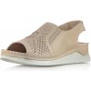 Dámske kožené béžové sandále Wild 022 05 6124 A2 beige 39
