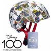 Detská cyklistická prilba Disney, MARVEL STAMPS biela,mix, (52 - 56)
