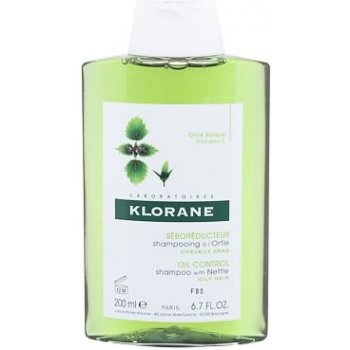 Klorane Nettle šampón pre mastné vlasy Seboregulating Shampoo with Nettle Extract 200 ml