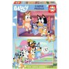 EDUCA Drevené Bluey 2x25 dielov