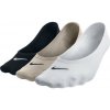 Nízke bavlnené ponožky Nike LIGHTWEIGHT NO-SHOW (3 PAIRS) šedé SX4863-900 - S