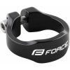 Objímka sedlovky FORCE na imbus černá (různé barvy) 31,8mm Al, černá