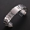 eses Kovový náhradný remienok pre smart hodinky 22 mm Farba: strieborná 2