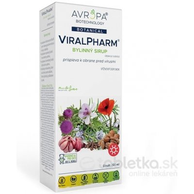 AVROPA ViralPharm bylinný sirup 200 ml
