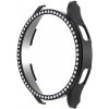 SES Luxusný ochranný kryt so sklom pre Samsung Galaxy Watch 7 FE - čierny 17461