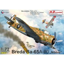 AZ Model AZ7876 Breda Ba-65A NibbioOver Spain 1:72