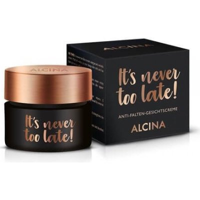 Alcina Denný pleťový krém It`s never too late! ( Anti-Wrinkle Face Cream) 50 ml
