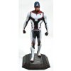 Avengers Endgame Marvel Movie Gallery PVC socha Team Suit Captain America Exclusive 23 cm