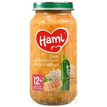 Hami rizoto s krůtím cuketou a hráš.250 g