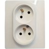 Legrand NILOE zásuvka 2 x 2P+T béžová 764633