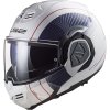 Výklopná moto prilba LS2 FF906 Advant Cooper White Blue P/J 3XL (65-66)