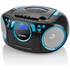 Rádio prenosné HYUNDAI TRC 788 AU3BBL čierno-modré kazetové