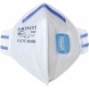 Portwest P251 FFP2 Časticový respirátor s výdychovým ventilom 20 ks biela UNI