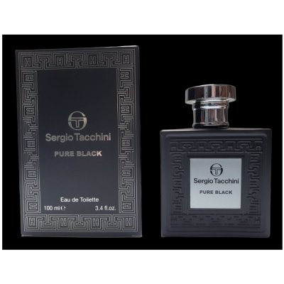 Sergio Tacchini Pure Black toaletná voda pánska 100 ml