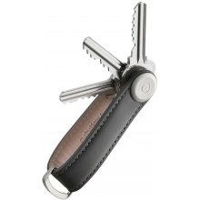 Kľúčenka Orbitkey kožená 2.0 Charcoal