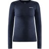 Craft W Triko CORE Dry Active Comfort LS tmavě modrá Dámska funkčná bielizeň s dlhým rukávom