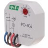 F&F Filipowski Sp. J. Dobehové (ventilátorové) časové relé, 230V, 10A, 1x NO - PO-406