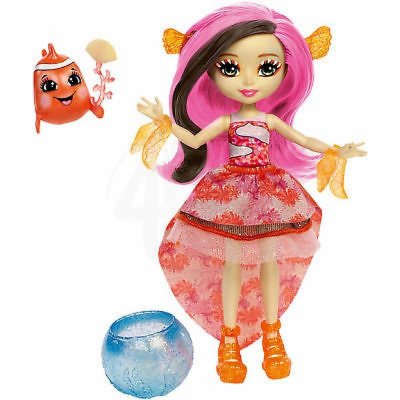 Mattel Enchantimals Vodní svět bábika a zvířátko Clarita Clownfish a cackle
