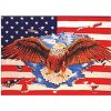 Vlajka USA EAGLE