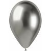 Svet balonku Balónik chrómový strieborný 33 cm