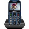 EVOLVEO EasyPhone XR, mobilní telefon pro seniory s nabíjecím stojánkem, modrá