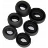 Špongie MKF kQamil MKF-G-077 pre Samsung Galaxy Buds čierne 6 kusov
